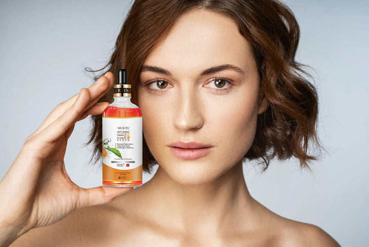 MUICIN - Vitamin C Anti Aging Mit Hyaluronic Face Serum - 100ml Best Price in Pakistan