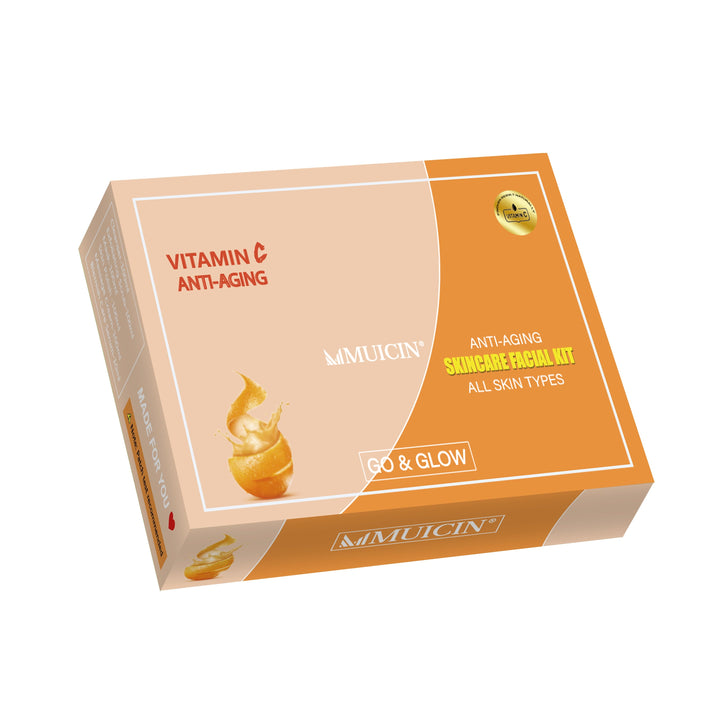 MUICIN - Vitamin C Go & Glow Facial Kit - 6 Steps Best Price in Pakistan