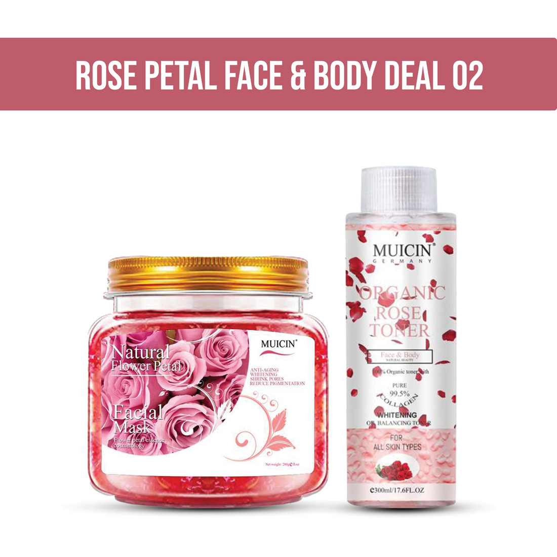 MUICIN - Rose Petal Face &amp; Body Deal - 02