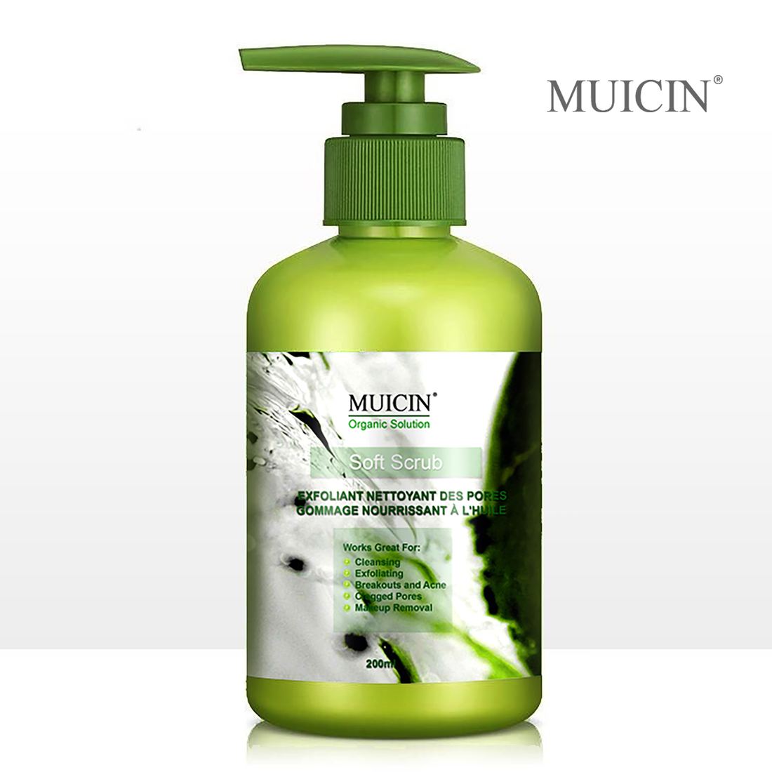 Green Organic Soft Facial Scrub - 200ml
